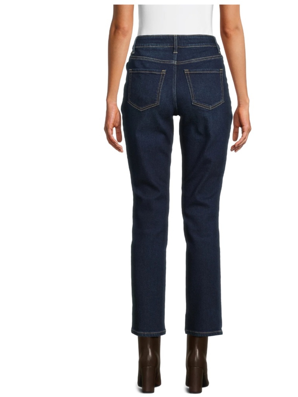 Women’s Mid Rise Straight Leg Jeans Size 14 - Picture 3 of 11